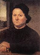 LORENZO DI CREDI Portrait of Perugino Sweden oil painting artist